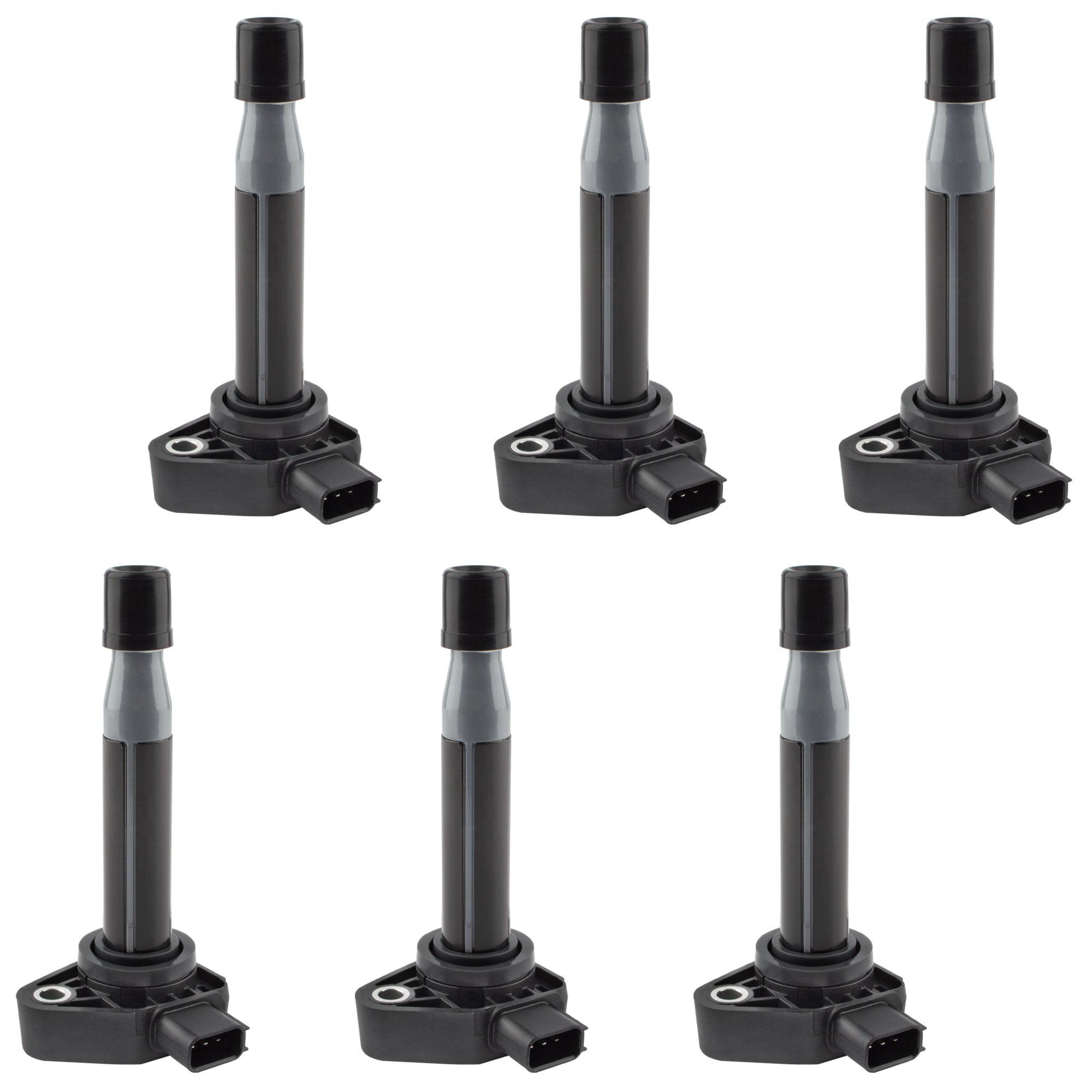 BOXI 6pcs Ignition Coils Fit for Honda Odyssey Pilot Ridgeline Accord