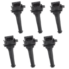 BOXI 6pcs Ignition Coils for Volvo S60 C70 S70 V70 XC70 S80 XC90 2.3L 2.4L 2.5L L5 1999-2007