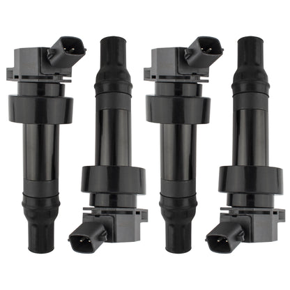 BOXI 4pcs Set Ignition Coils Compatible for Hyundai Accent 2012-2019