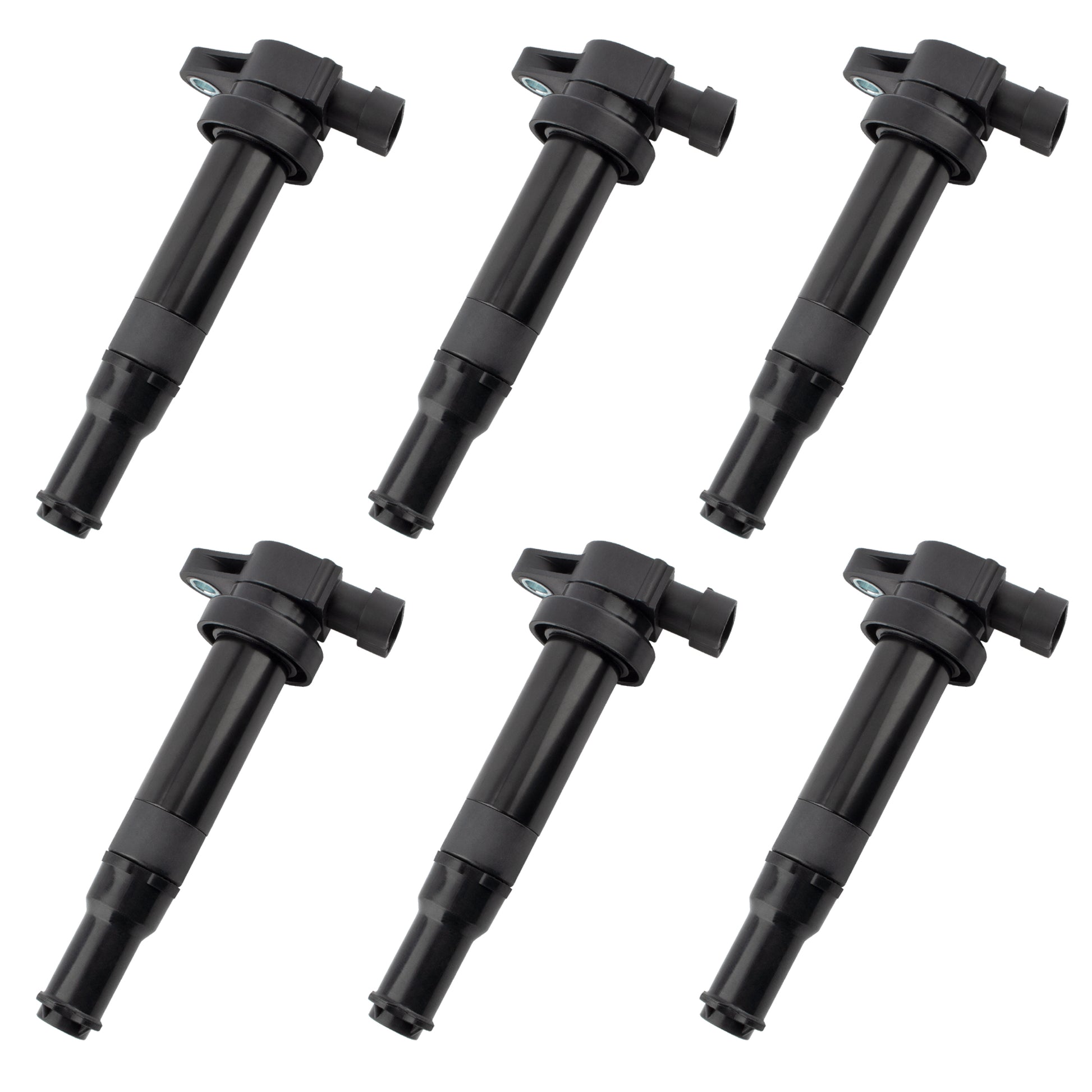BOXI 6pcs Ignition Coils Compatible for Hyundai Santa Fe 2007 2008 2009
