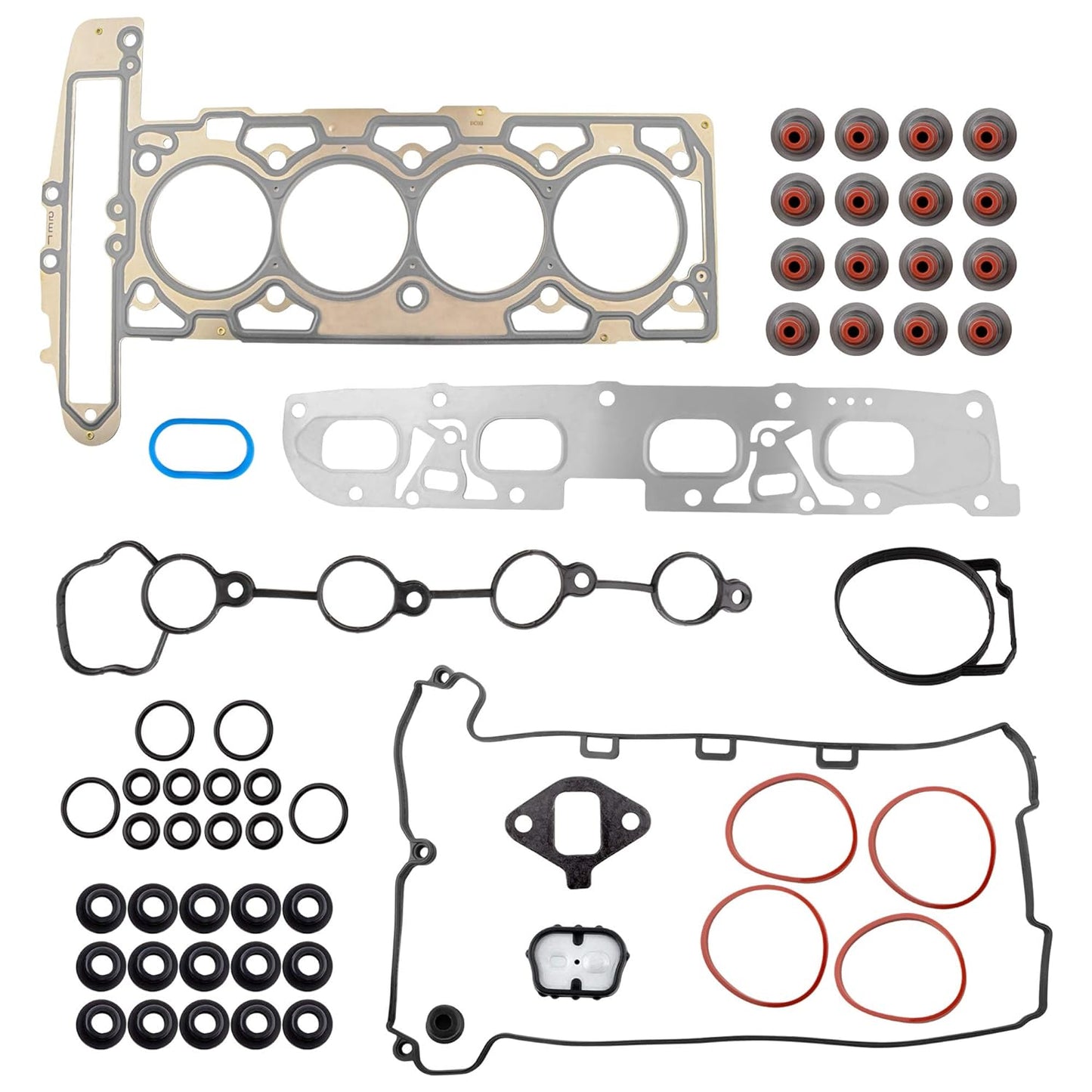 BOXI Cylinder Head Gasket Set Fits for Chevrolet Cobalt HHR Malibu