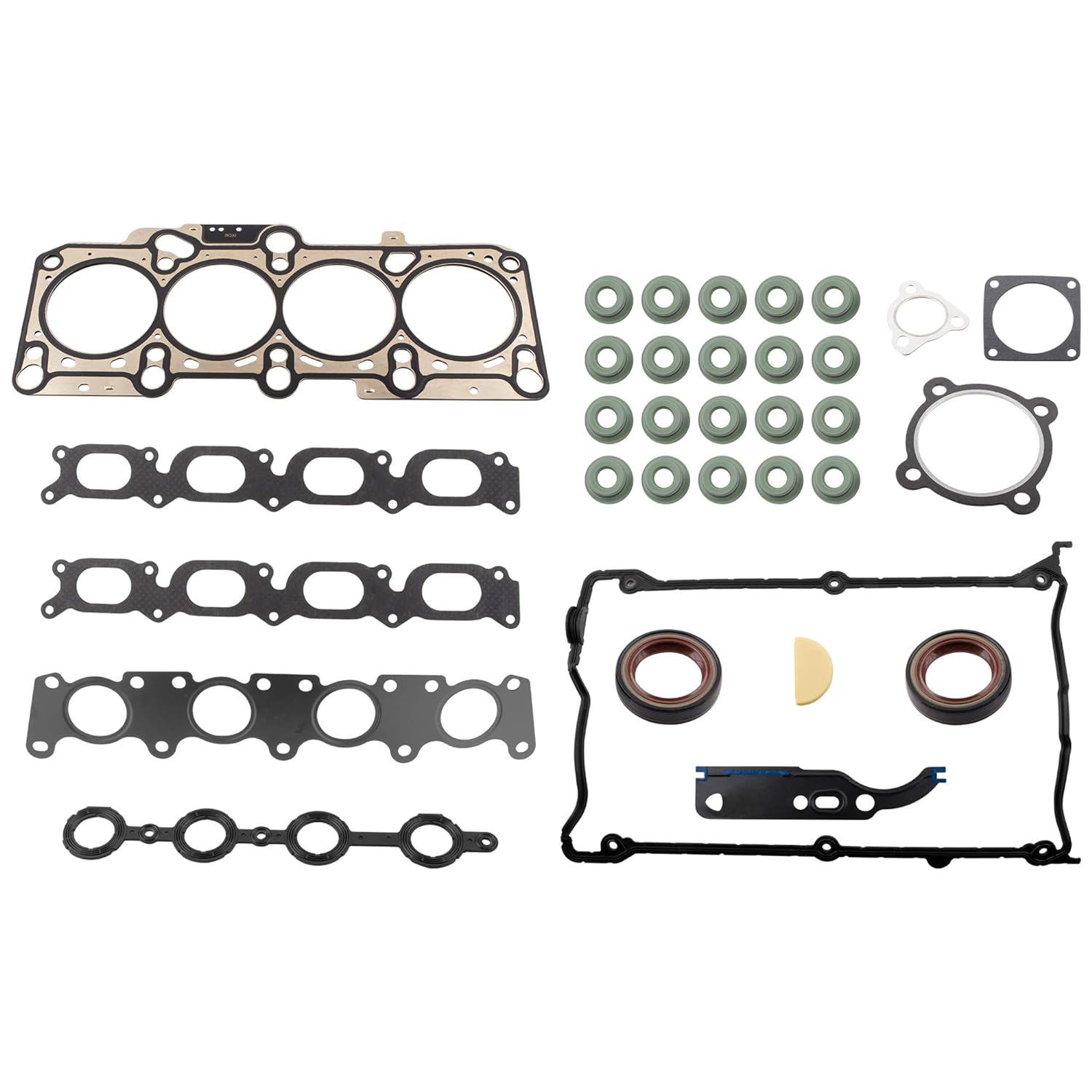 BOXI Cylinder Head Gasket Set Replacement for Audi A4 Quatro TT Quatro