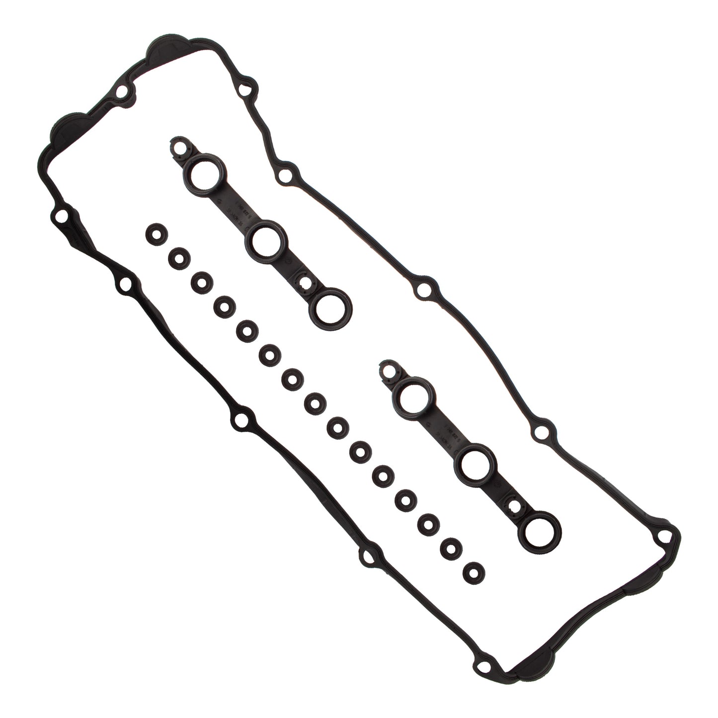 BOXI Valve Cover Gasket Kit with 15 Grommet Seals Replacement for BMW 325Ci 325i 325xi 330Ci 330i