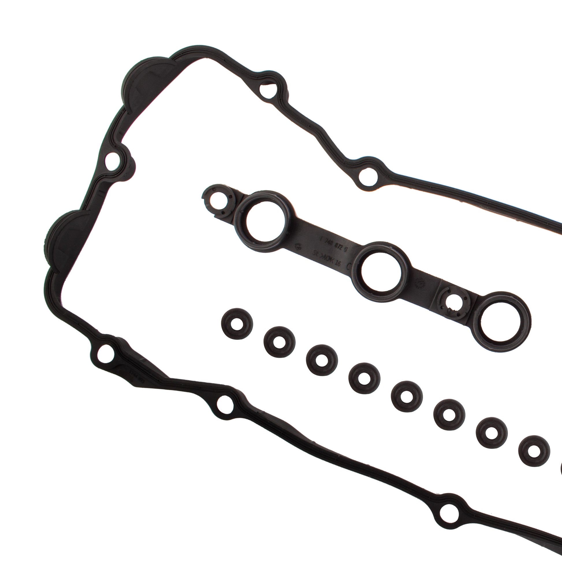 BOXI Valve Cover Gasket Kit with 15 Grommet Seals Replacement for BMW 325Ci 325i 325xi 330Ci 330i — product photo 4