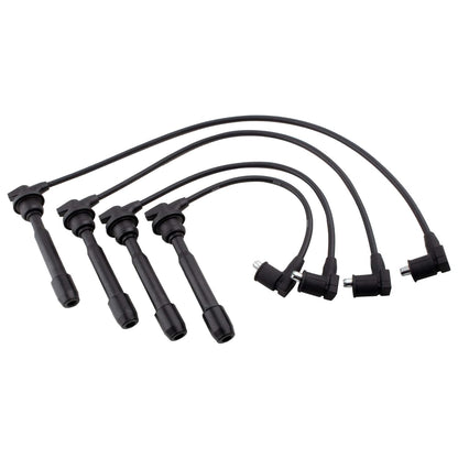 BOXI Set of 4 Ignition Spark Plug Cable Wire Set for Hyundai Elantra 1996-2012