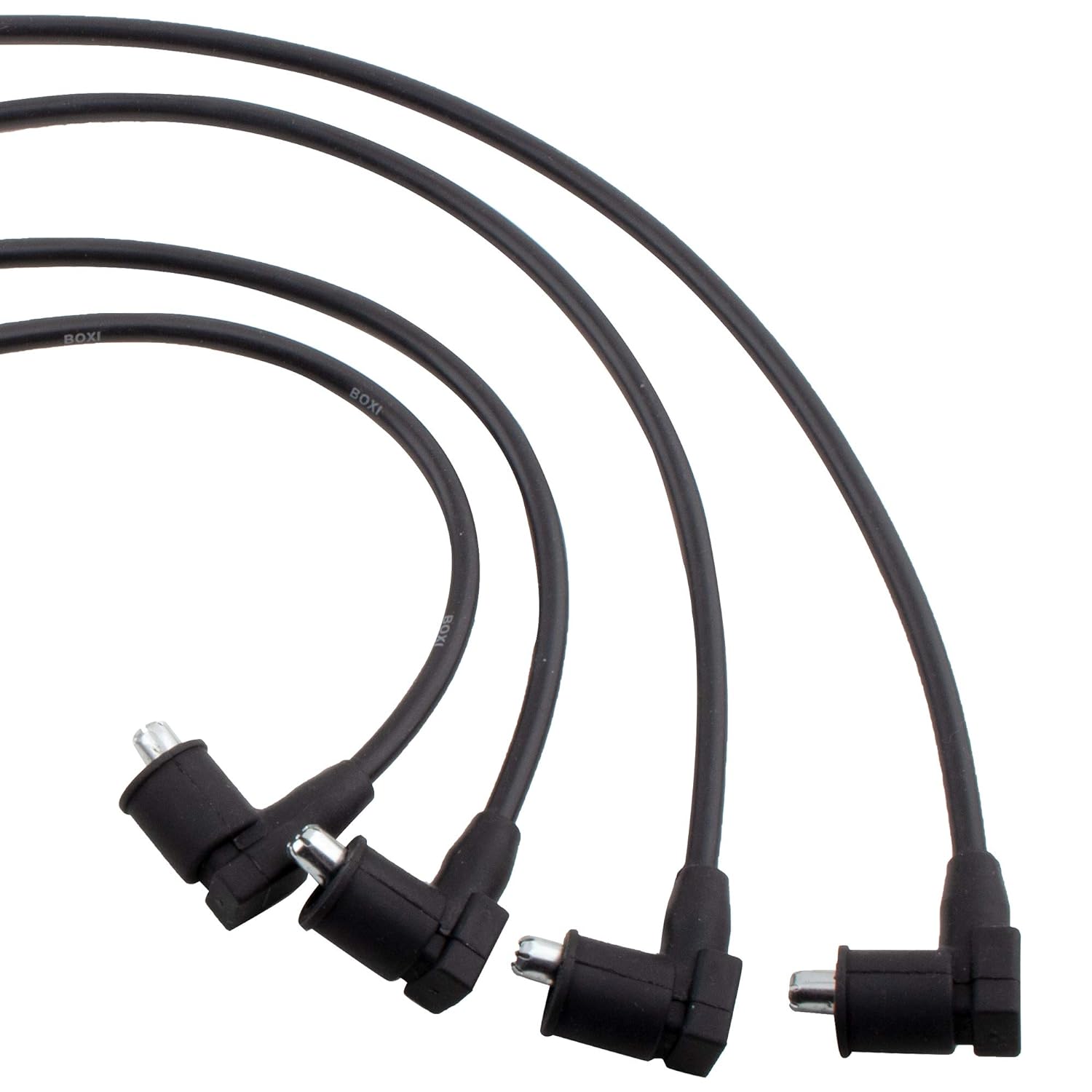 BOXI Set of 4 Ignition Spark Plug Cable Wire Set for Hyundai Elantra 1996-2012 — product photo 4
