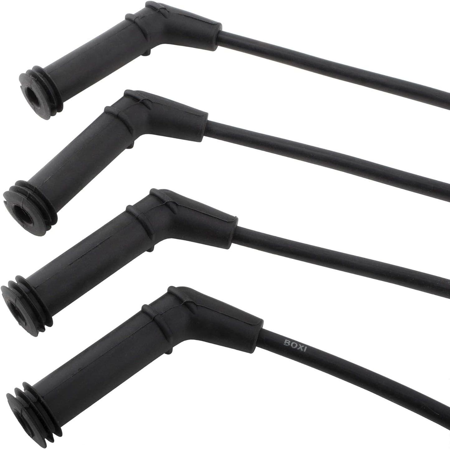 BOXI Set of 4 Ignition Spark Plug Cable Wire Set Fit for Dodge Atos 2001-2009 1.1L L4 — product photo 4
