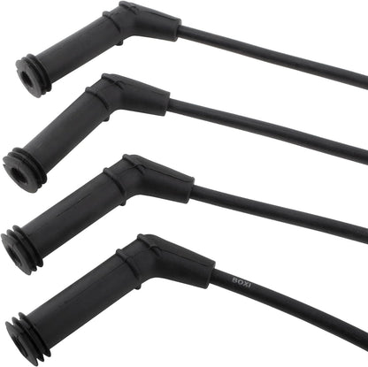 BOXI Set of 4 Ignition Spark Plug Cable Wire Set Fit for Dodge Atos 2001-2009 1.1L L4 — product photo 4