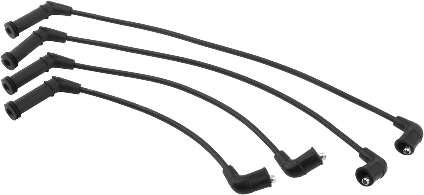 BOXI Set of 4 Ignition Spark Plug Cable Wire Set Fit for Dodge Atos 2001-2009 1.1L L4 — product photo 6