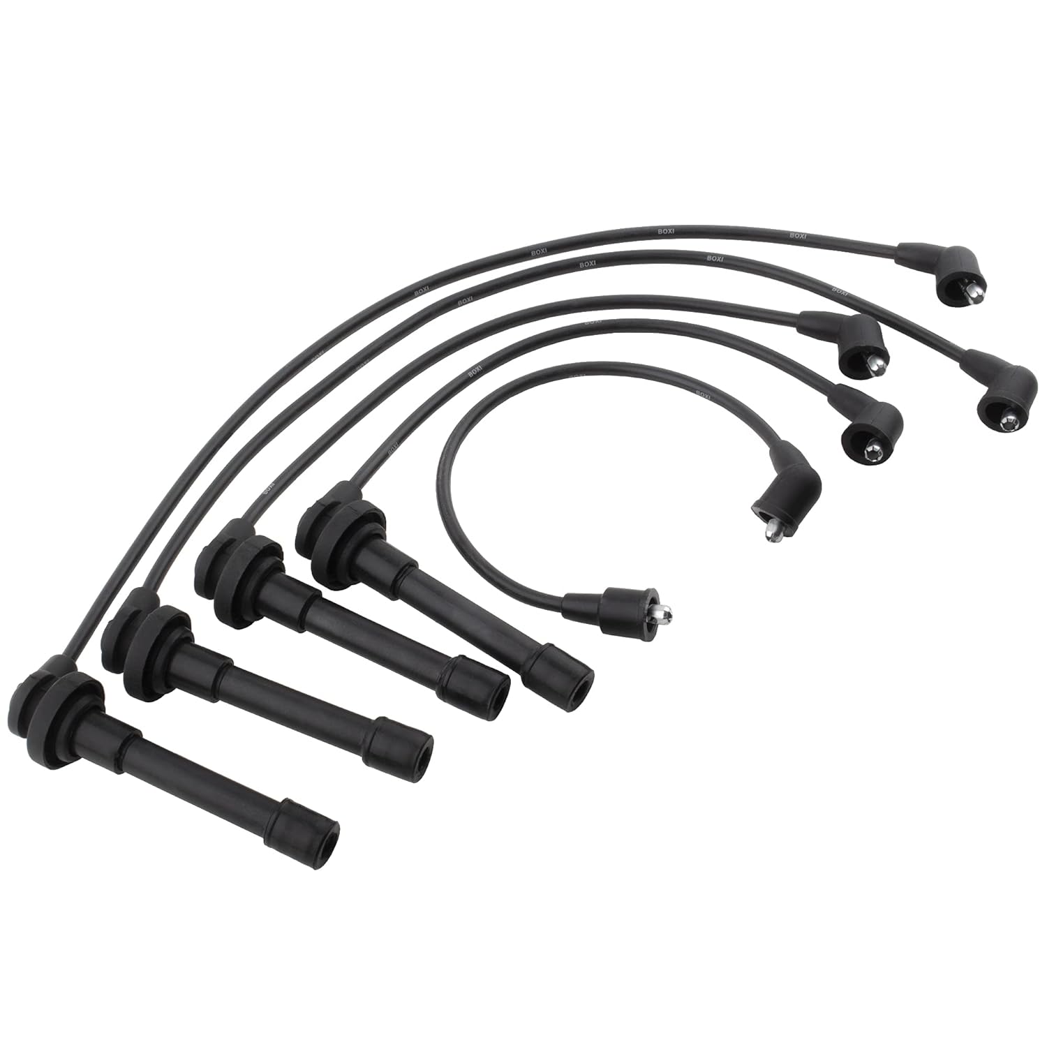 BOXI Set of 5 Ignition Spark Plug Cable Wire Set for Infiniti G20 1991-1999 — product photo 2