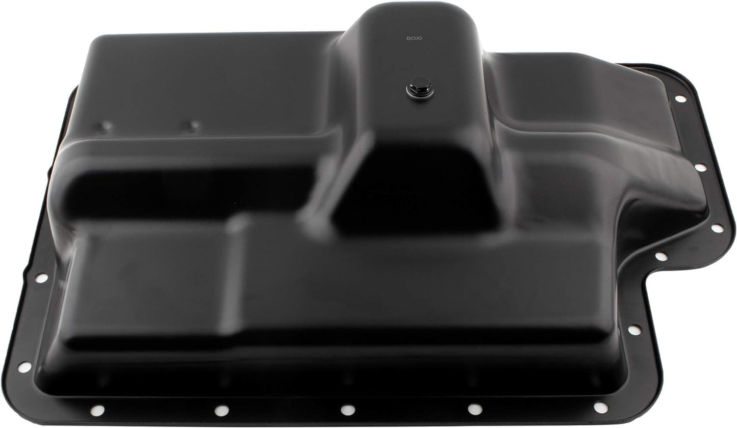 BOXI Steel Transmission Oil Pan Fits for Ford Bronco Excursion E-150 E-250 E-350 E-450 E-550