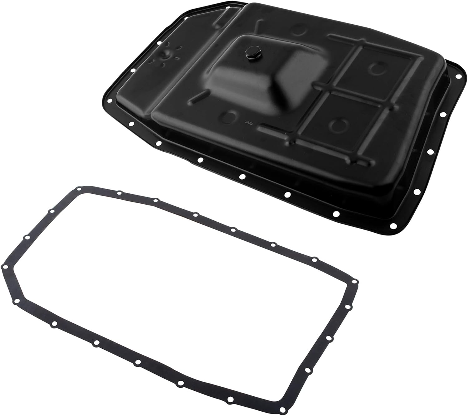 BOXI Transmission Oil Pan W/Drain Plug & Gasket Compatible for Ford Expedition 2011-2017 /