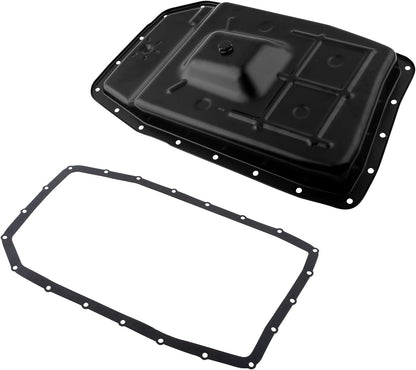 BOXI Transmission Oil Pan W/Drain Plug & Gasket Compatible for Ford Expedition 2011-2017 /