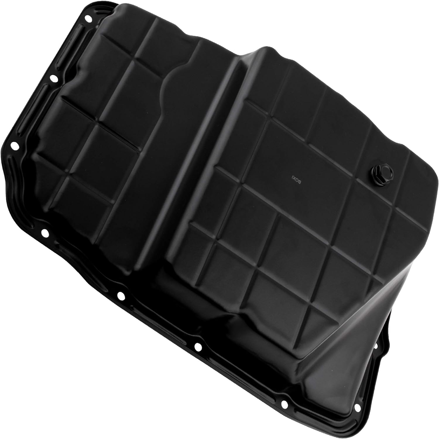BOXI Transmission Oil Pan W/Drain Plug & Gasket Compatible for Jeep Liberty Commander Grand