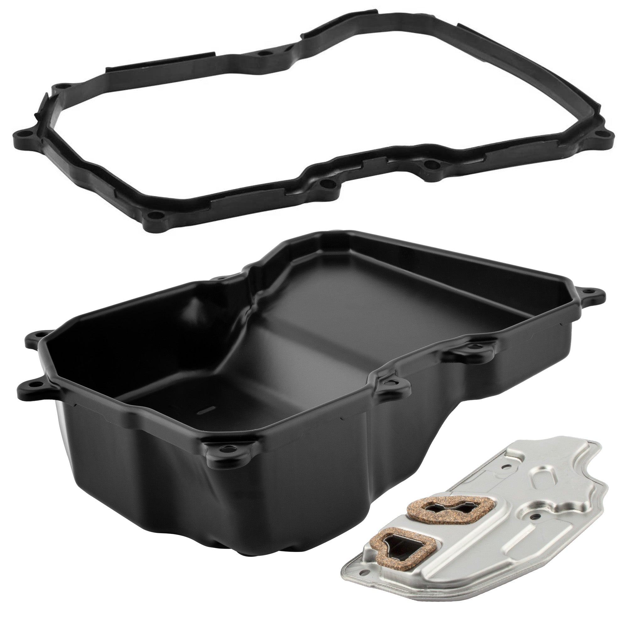 BOXI 09G321361A Automatic Transmission Oil Pan with Gasket & Filter Kit Fits for Volkswagen Beetle