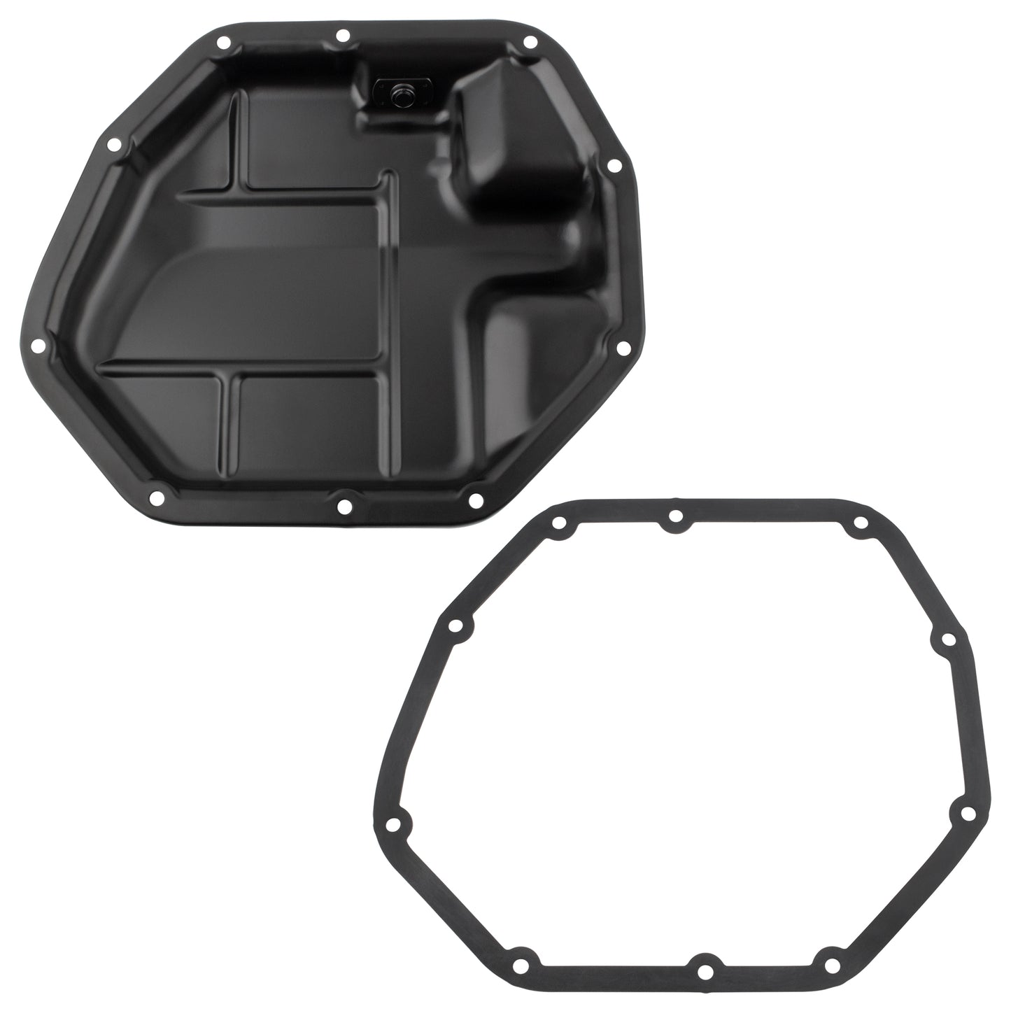 BOXI 264-507 Engine Oil Pan with Gasket Fits for 2007-2014 Nissan Sentra Versa Cube Tiida L4 1.8L — product photo 2
