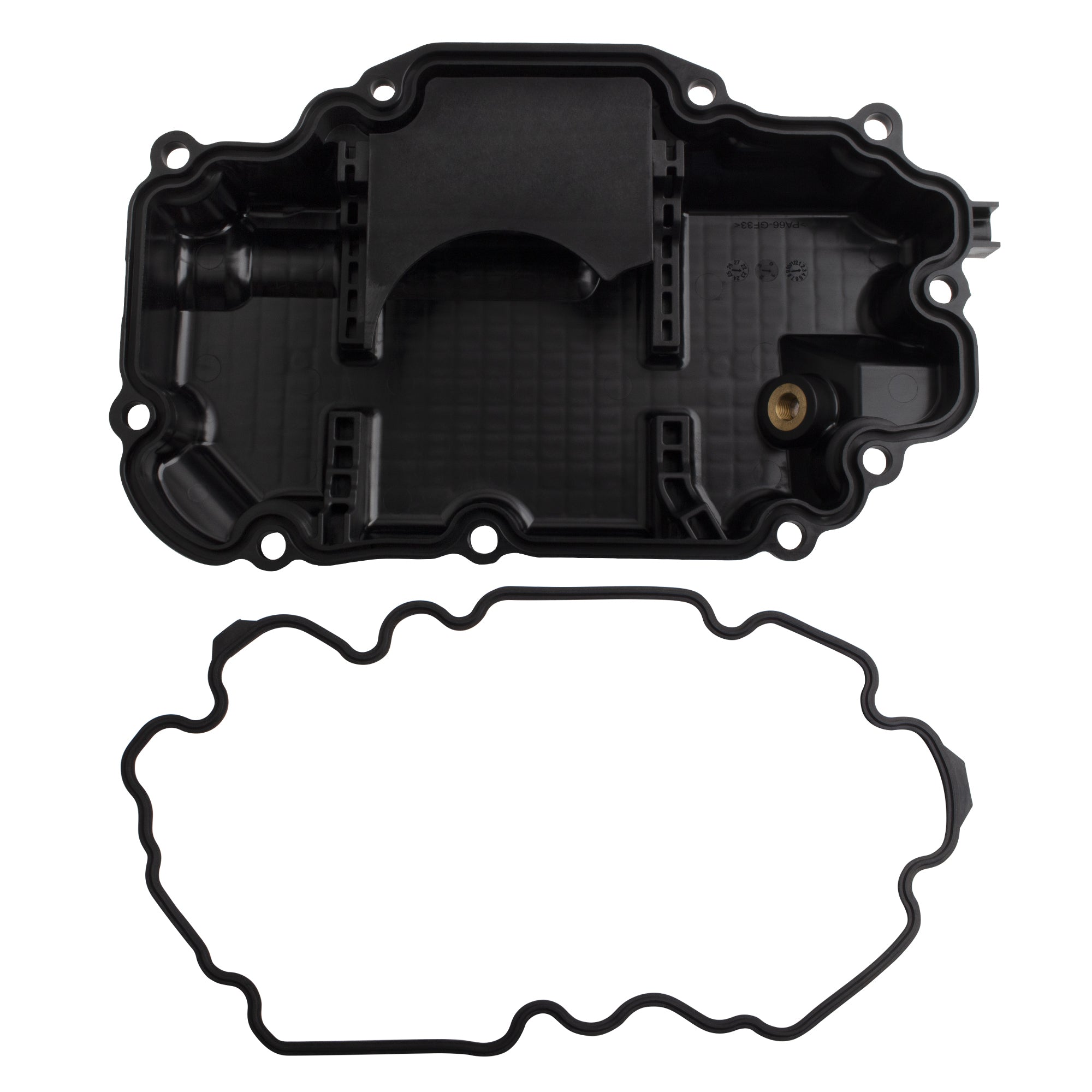 BOXI 264-863 Engine Oil Pan with Gasket Fits for Infiniti Q50 2016-2021