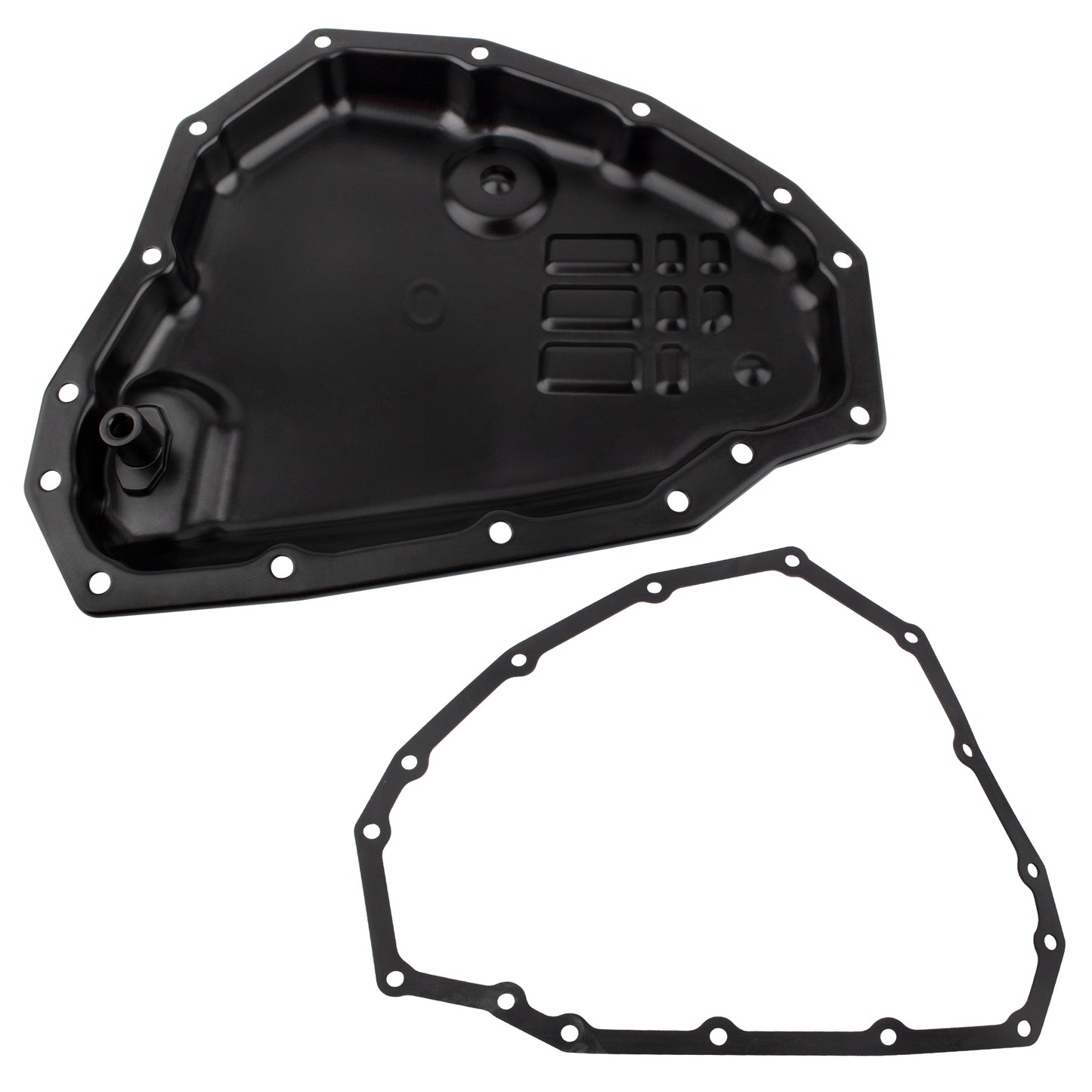 BOXI 265-842 Transmission Oil Pan with Gasket Fits for Nissan Sentra 2013-2016 Versa 2012-2016