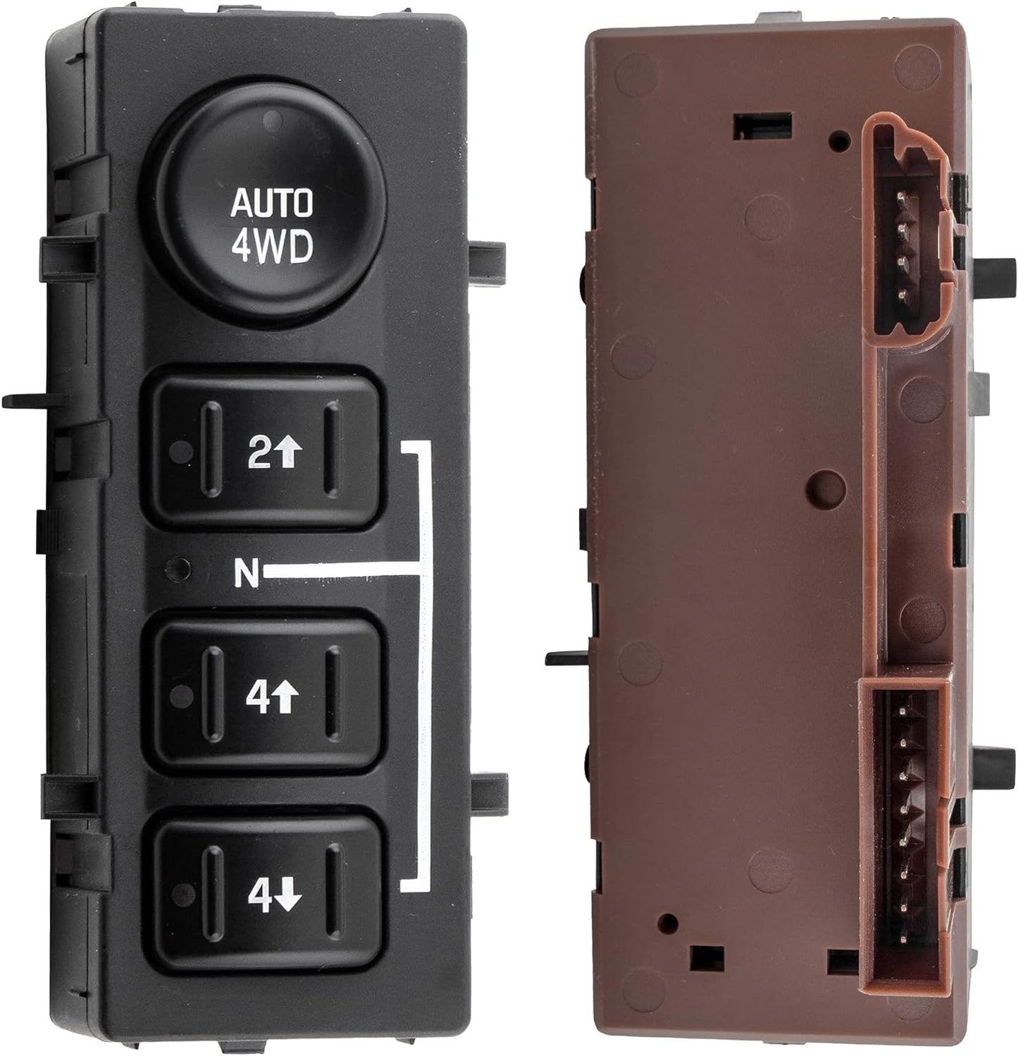 BOXI 4WD 4-Wheel Drive Switch with Auto 4WD Button Fits for Cadillac Escalade 2006-2007