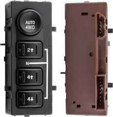 BOXI 4WD 4-Wheel Drive Switch with Auto 4WD Button Fits for Cadillac Escalade 2006-2007