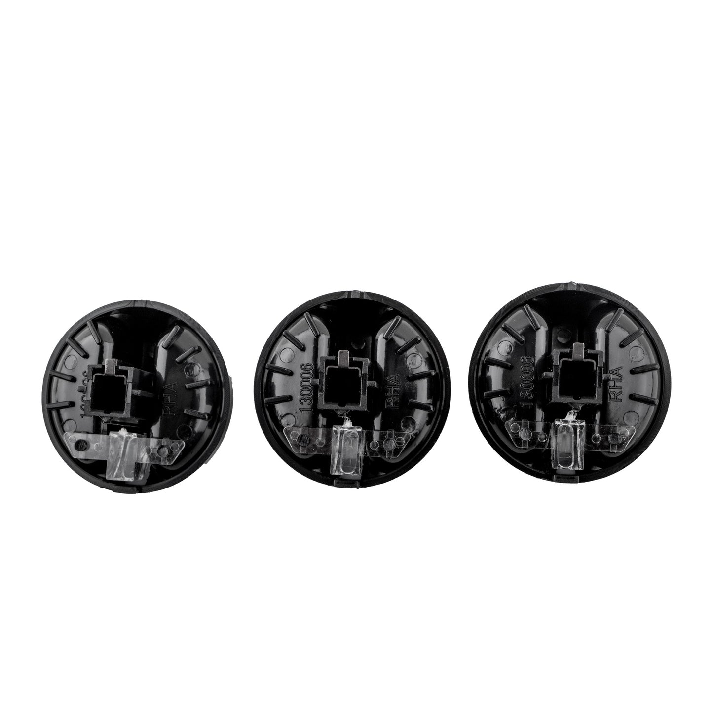 BOXI Qty(3) HVAC Heater AC Climate Control Replacement Temperature Control Knob Fit for Toyota — product photo 3