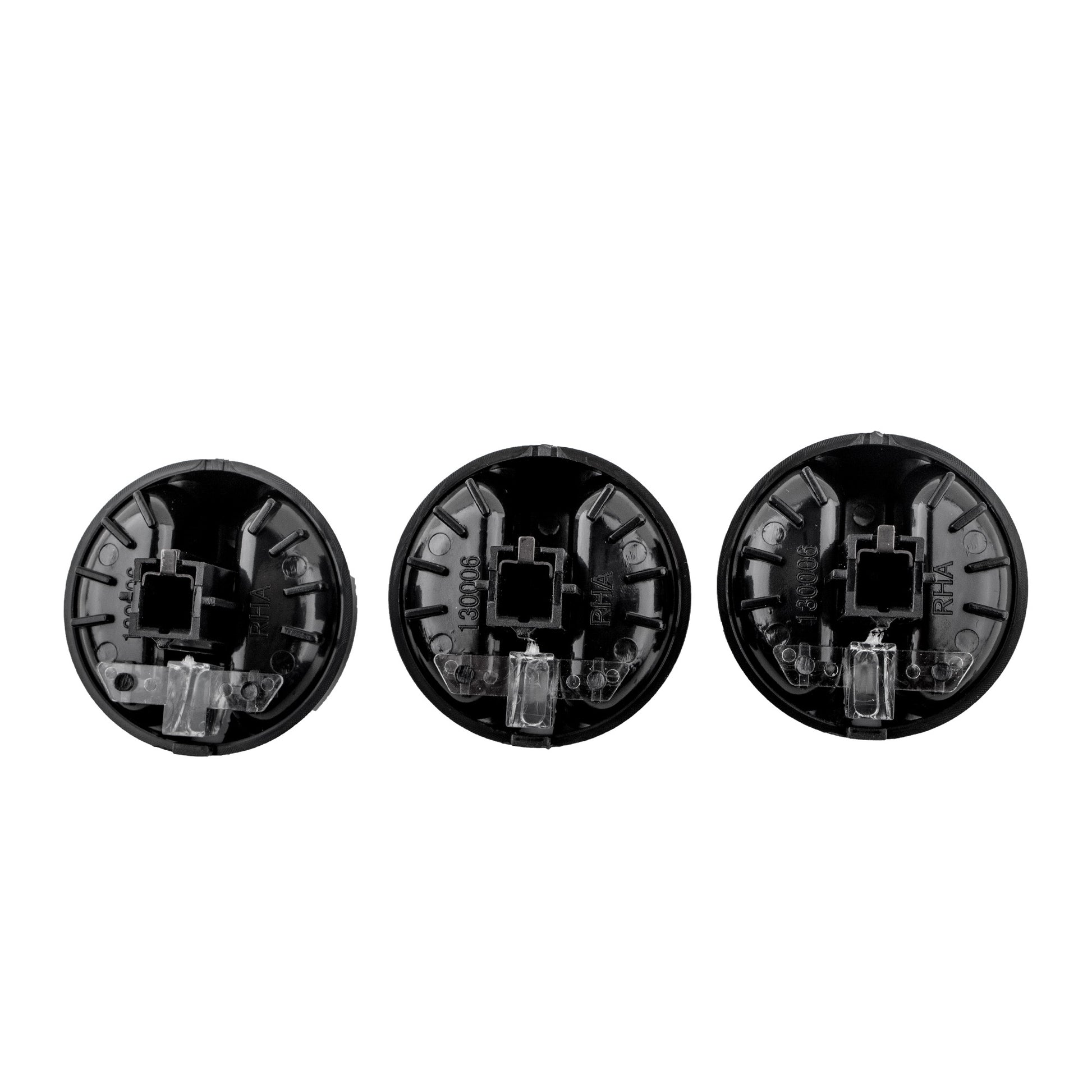 BOXI Qty(3) HVAC Heater AC Climate Control Replacement Temperature Control Knob Fit for Toyota — product photo 3