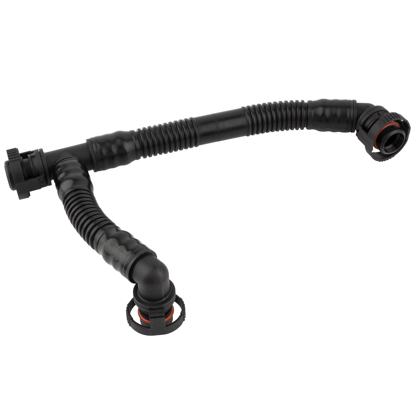 BOXI Crankcase Vent Valve Oil Separator with Breather Hose Kit Set Compatible for BMW N52 1 3 5 6 7 — product photo 4