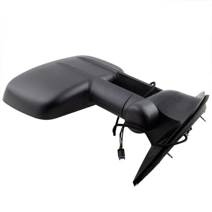 BOXI Left Driver Side Towing Mirror Power Heated Telescoping with LED Arrow Signal Light Compatible — product photo 4