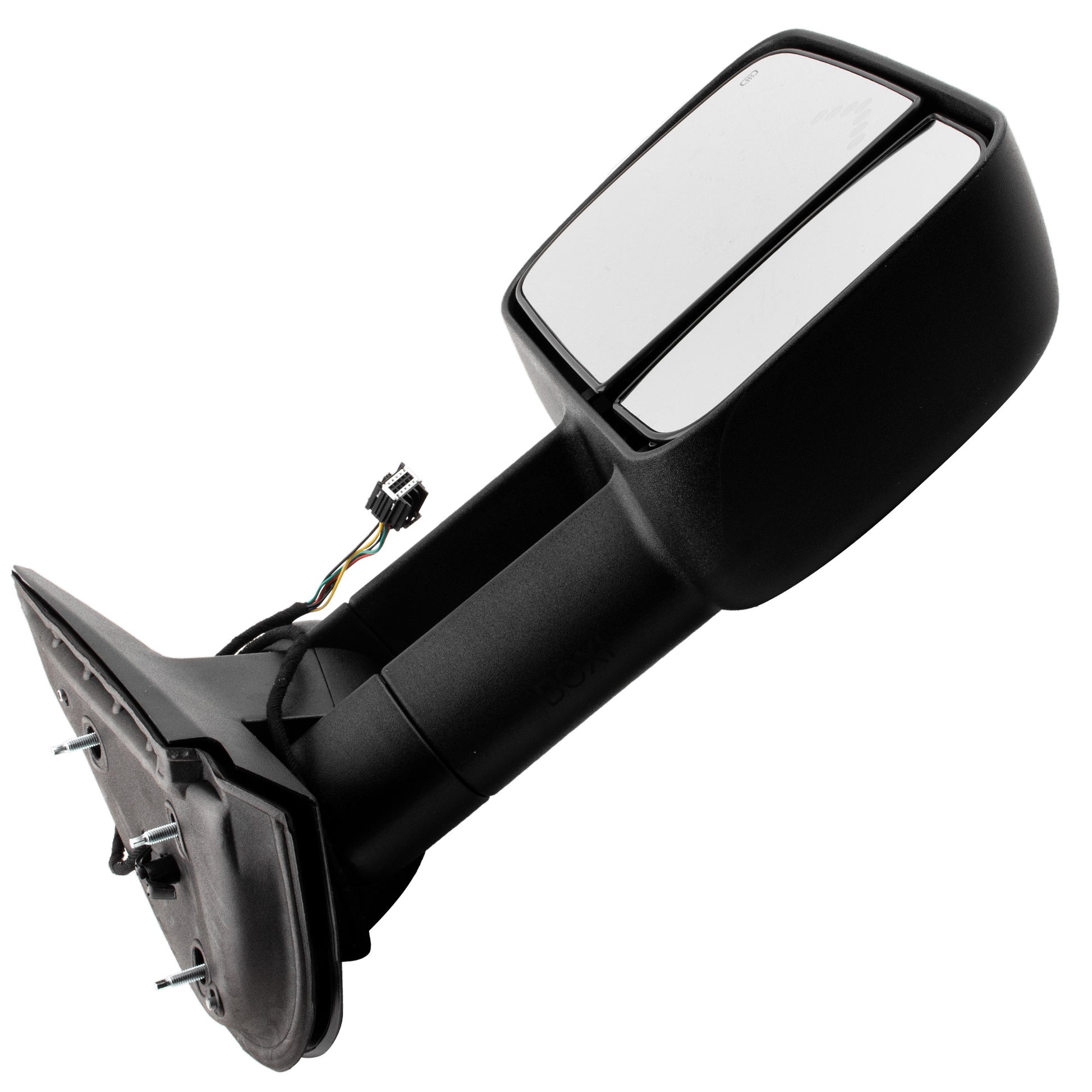 BOXI Right Passenger Side Towing Mirror Power Heated Telescoping with LED Arrow Signal Light