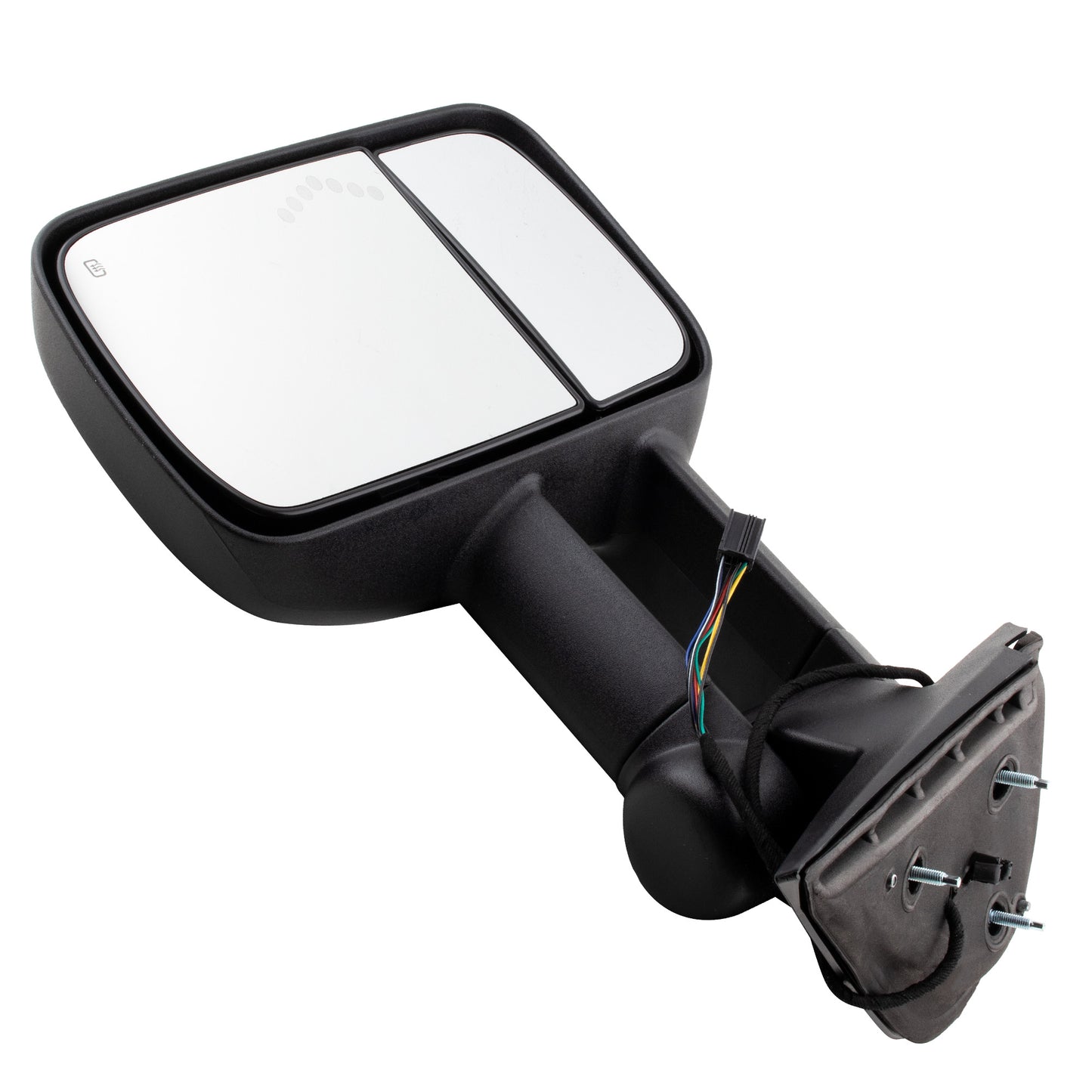 BOXI Right Passenger Side Towing Mirror Power Heated Telescoping with LED Arrow Signal Light — product photo 3
