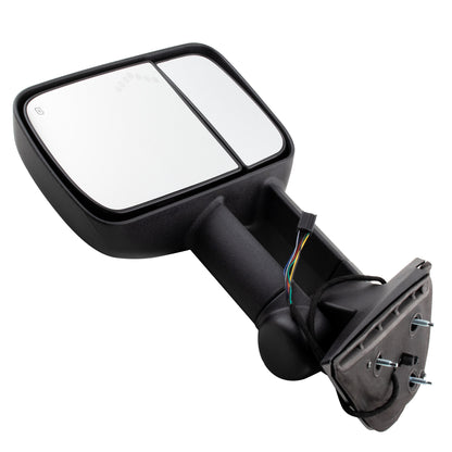 BOXI Right Passenger Side Towing Mirror Power Heated Telescoping with LED Arrow Signal Light — product photo 3