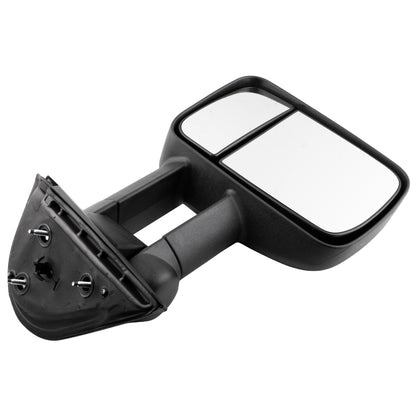 BOXI Left Driver Side Manual Telescopic Towing Mirror Compatible for Chevy Silverado Sierra Pickup