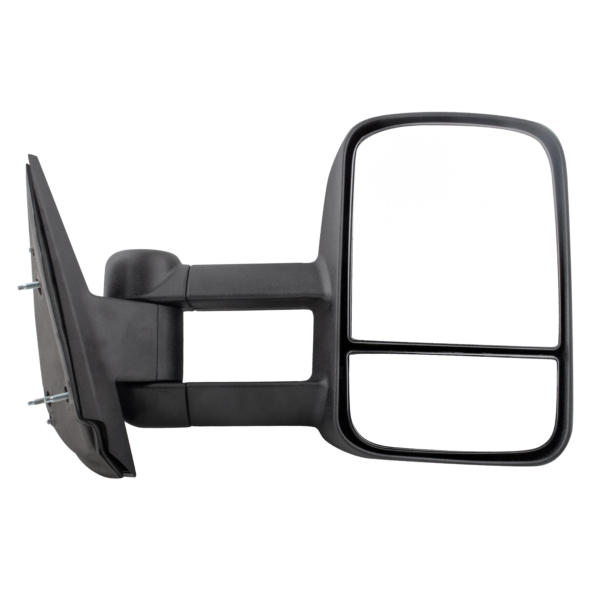 BOXI Right Passenger Side Manual Telescopic Towing Mirror Compatible for Chevy Silverado Sierra