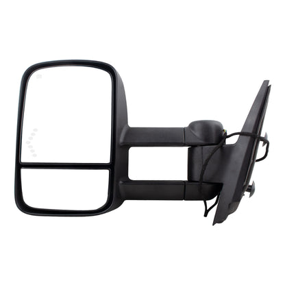 BOXI Left & Right Side Towing Mirror Power Heated Telescoping with LED Arrow Signal Light Fit — product photo 7