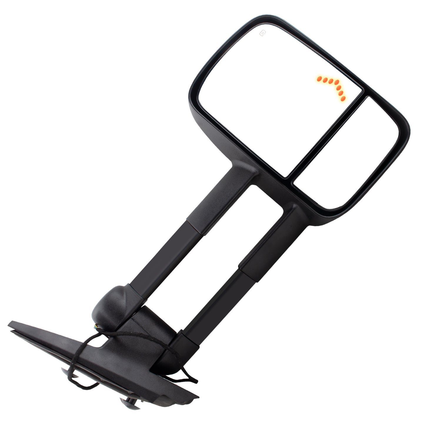 BOXI Left & Right Side Towing Mirror Power Heated Telescoping with LED Arrow Signal Light Fit — product photo 2
