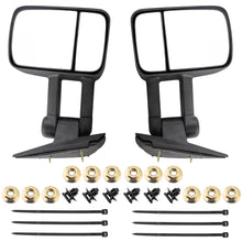 BOXI GM1320337 GM1321337 Manual Towing Mirrors for Cadillac Escalade, Chevy Silverado Suburban