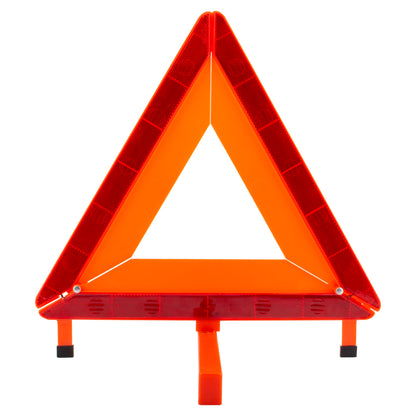 BOXI 1pcs LED Bulbs Reflective Warning Road Safety Triangle Reflectors Triangle Warning Frame — product photo 4