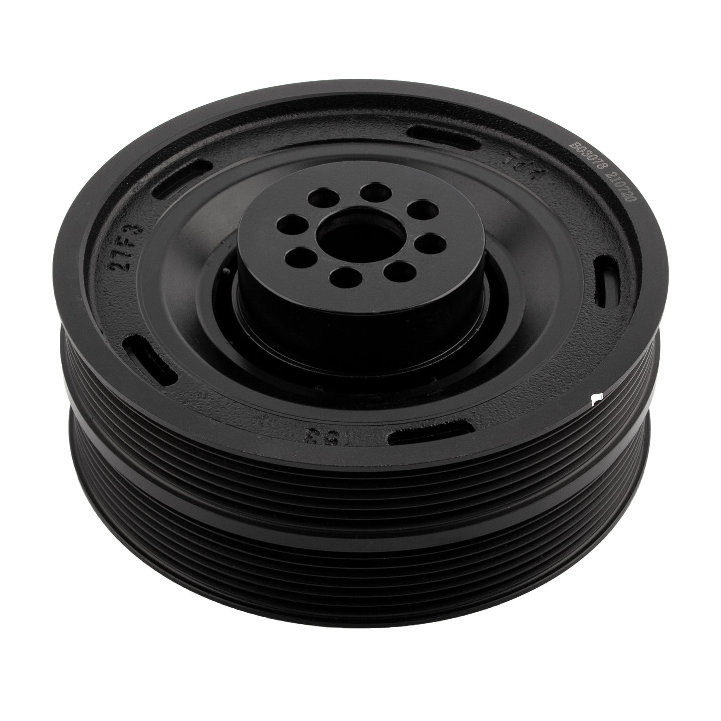 BOXI Harmonic Balancer Crankshaft Pulley Compatible for Audi A6 A7 A8 Q5 Q7 S4 S5 SQ5