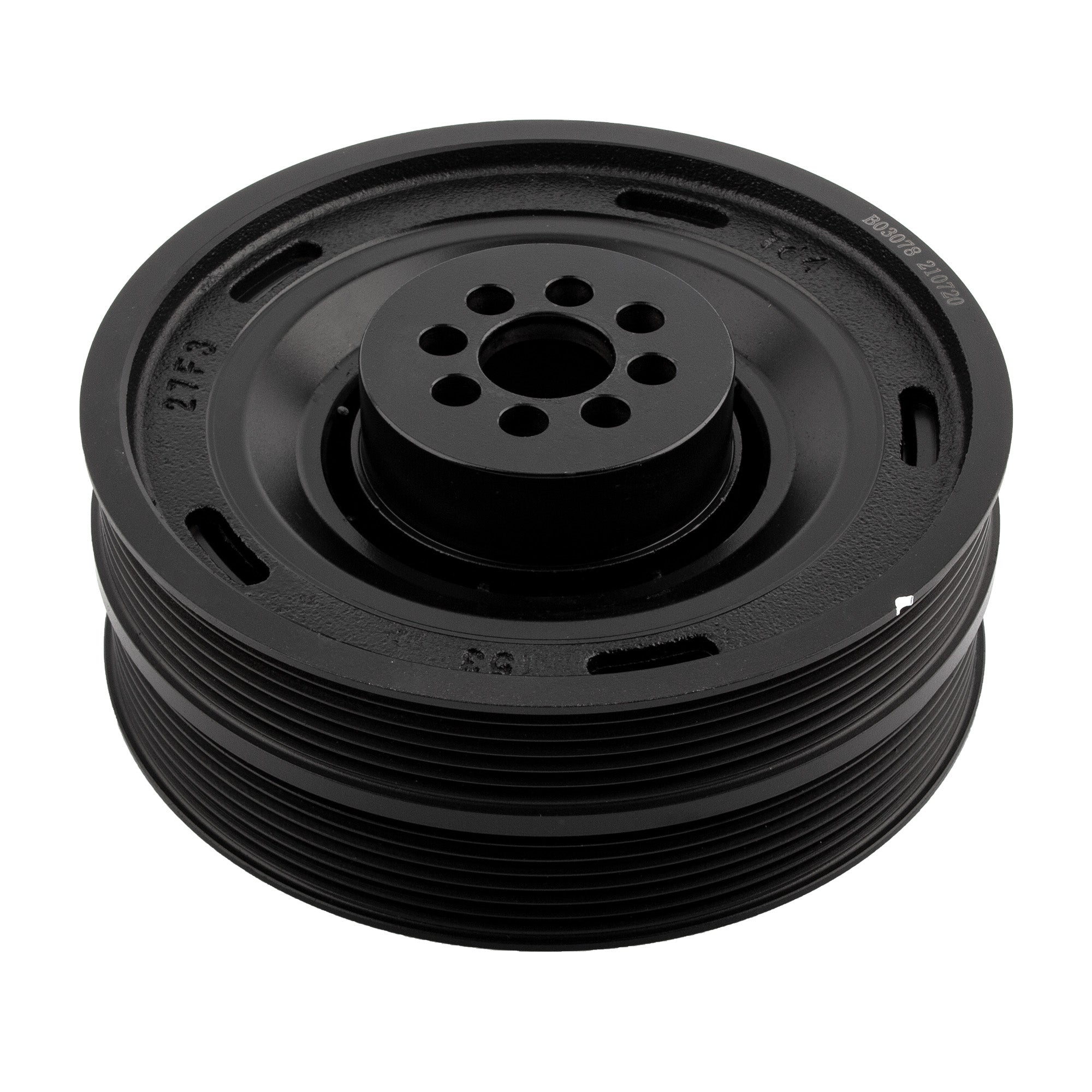BOXI Harmonic Balancer Crankshaft Pulley Compatible for Audi A6 A7 A8 Q5 Q7 S4 S5 SQ5