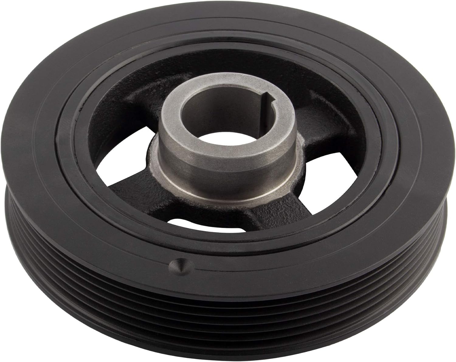 BOXI Harmonic Balancer Crankshaft Pulley Fits for Hyundai Azera Entourage Genesis Santa Fe Sonata