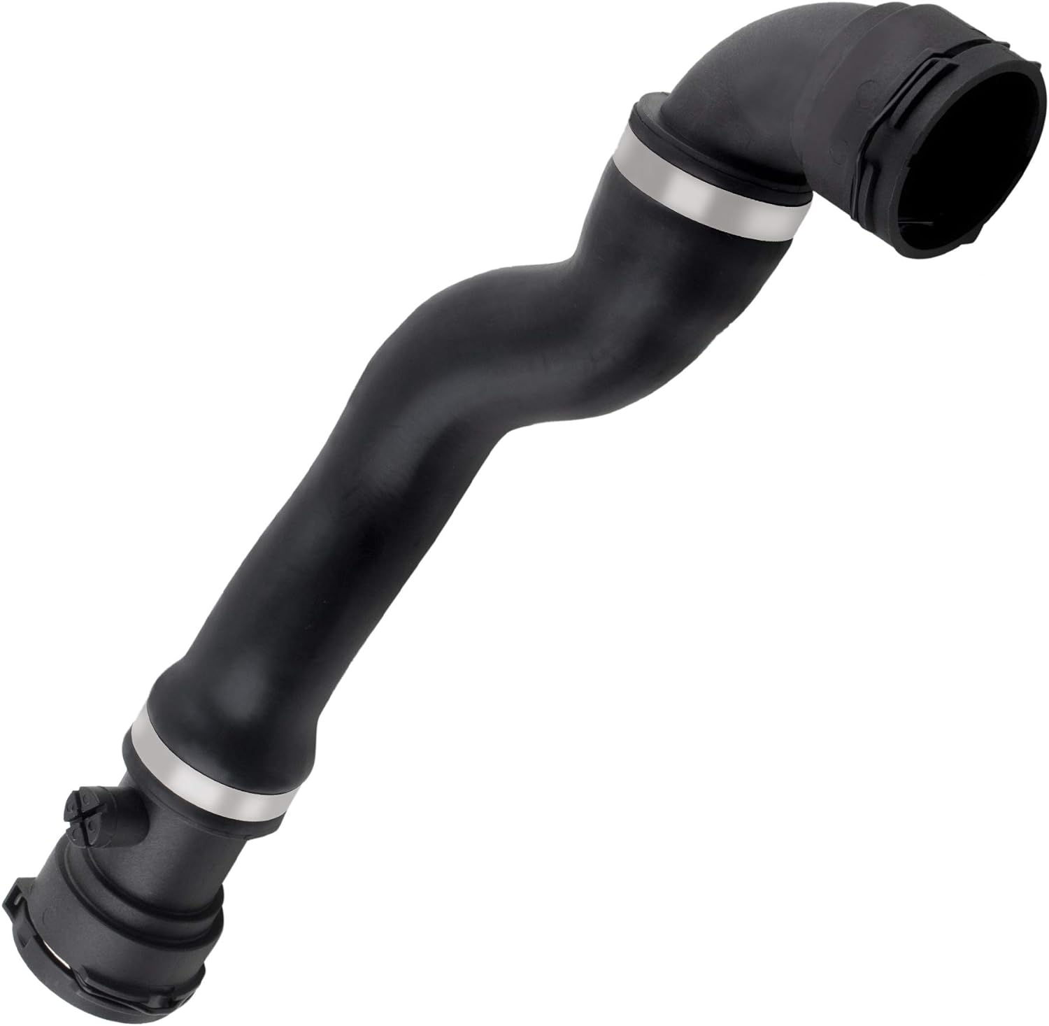 BOXI Upper Coolant Radiator Hose Compatible for BMW E39 5-Series — product photo 4