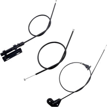 BOXI 3pcs Engine Hood Release Cable Kit Compatible for BMW E39 525i 530i 2001 2002 2003 — product photo 2