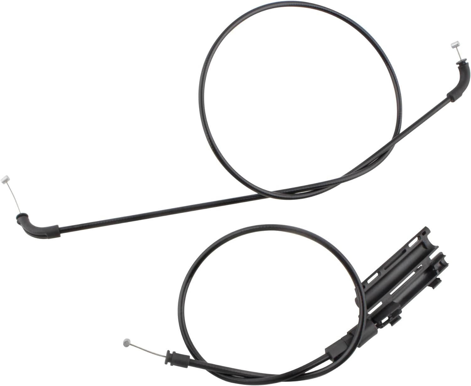 BOXI 2pcs Hood Release Cable Kit Compatible for BMW 740i 2001