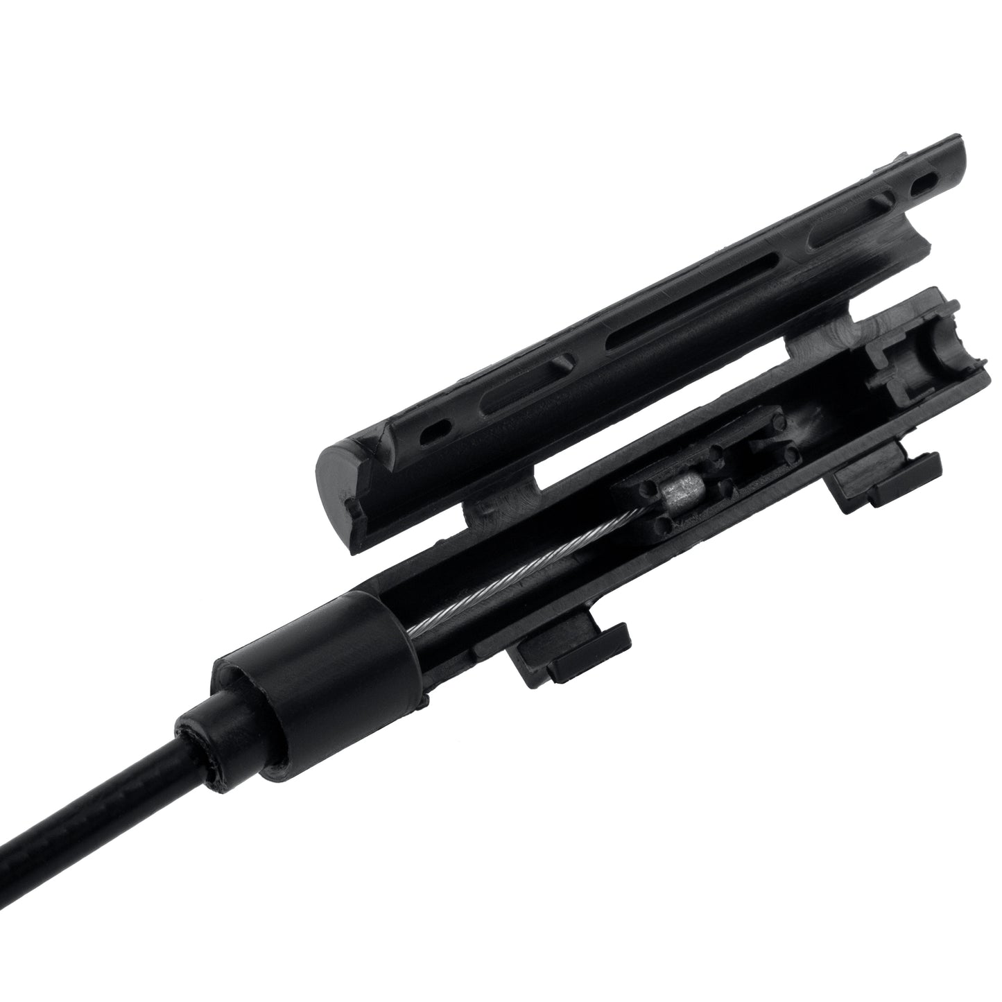 BOXI Engine Hood Front Left Release Bowden Cable Compatible for BMW X5 E53 2000 2001 2002 2003 2004 — product photo 4