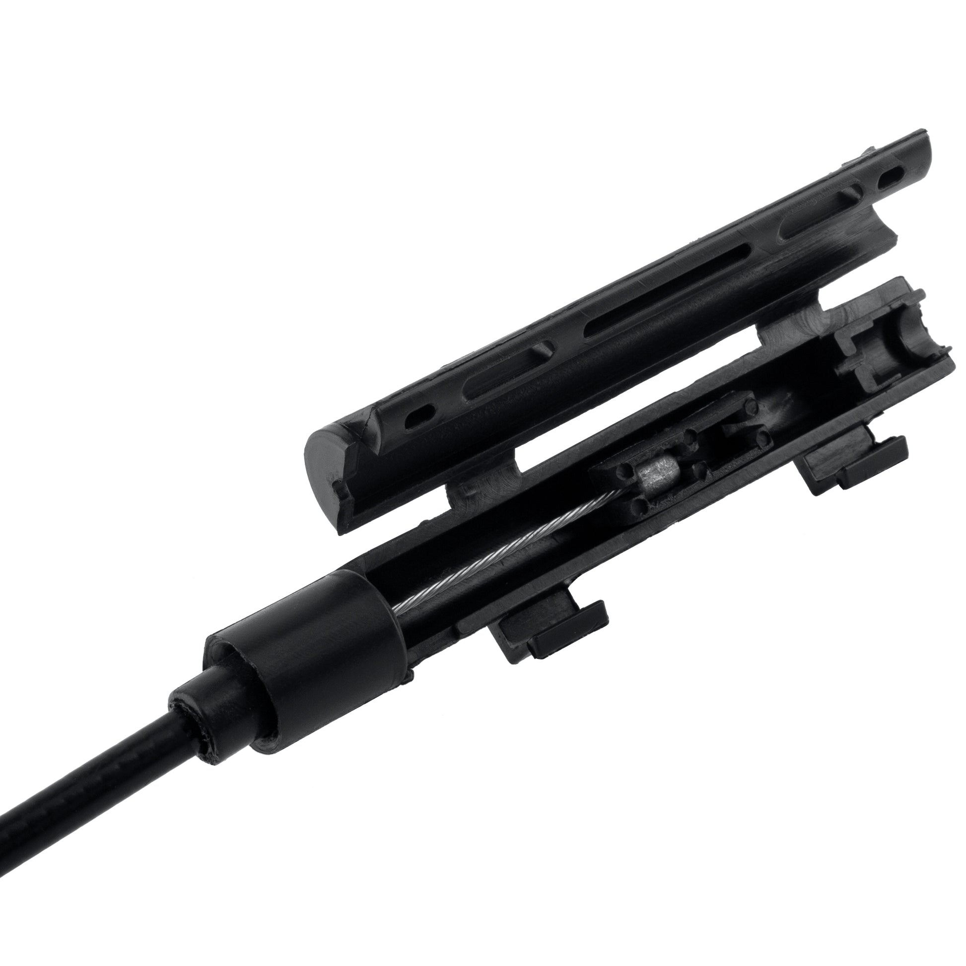 BOXI Engine Hood Front Left Release Bowden Cable Compatible for BMW X5 E53 2000 2001 2002 2003 2004 — product photo 4