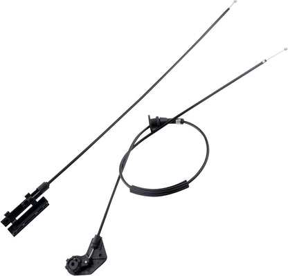 BOXI 2pcs Engine Hood Release Cable Kit Compatible for BMW X5 E53 2000 2001 2002 2003 2004 2005 — product photo 3