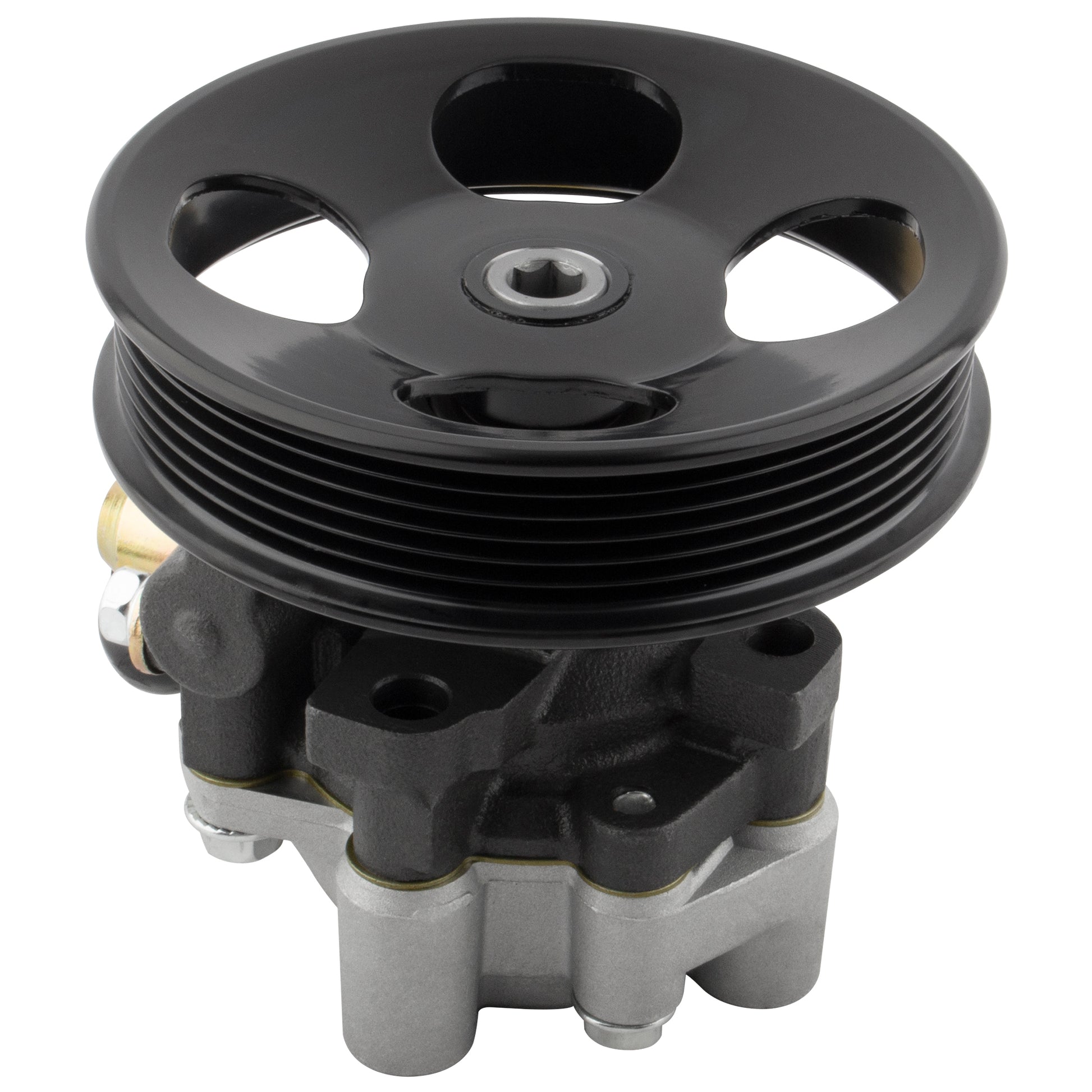 BOXI Power Steering Pump with Pulley Fit for Toyota Tundra 2000 2001 2002 2003 2004 2005 2006