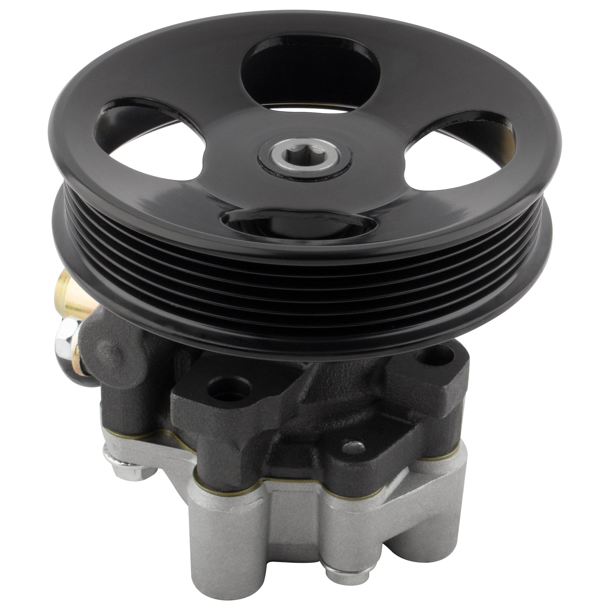 BOXI Power Steering Pump with Pulley Fit for Toyota Tundra 2000 2001 2002 2003 2004 2005 2006