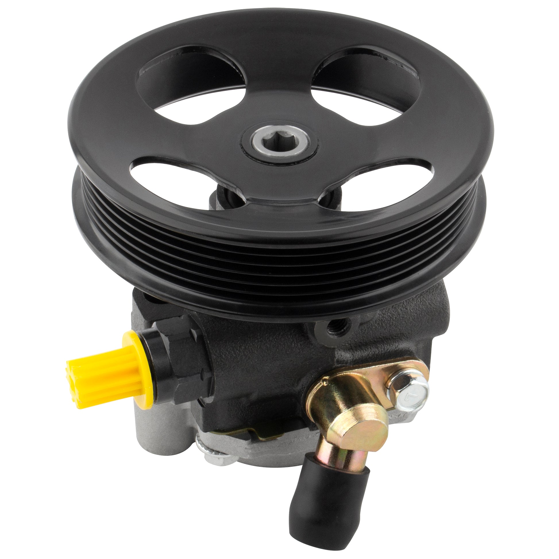 BOXI Power Steering Pump with Pulley Fit for Toyota Tundra 2000 2001 2002 2003 2004 2005 2006 — product photo 2