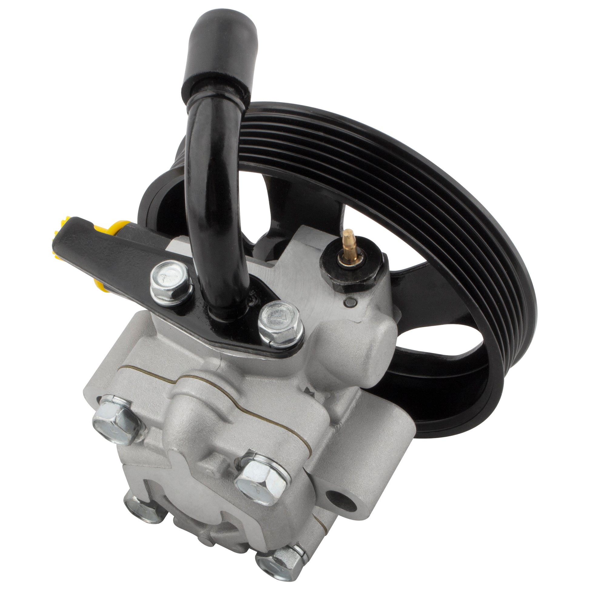 BOXI Power Steering Pump Compatible for Hyundai Santa Fe 2001 2002 2003 2004 2005 2006 Sport — product photo 3